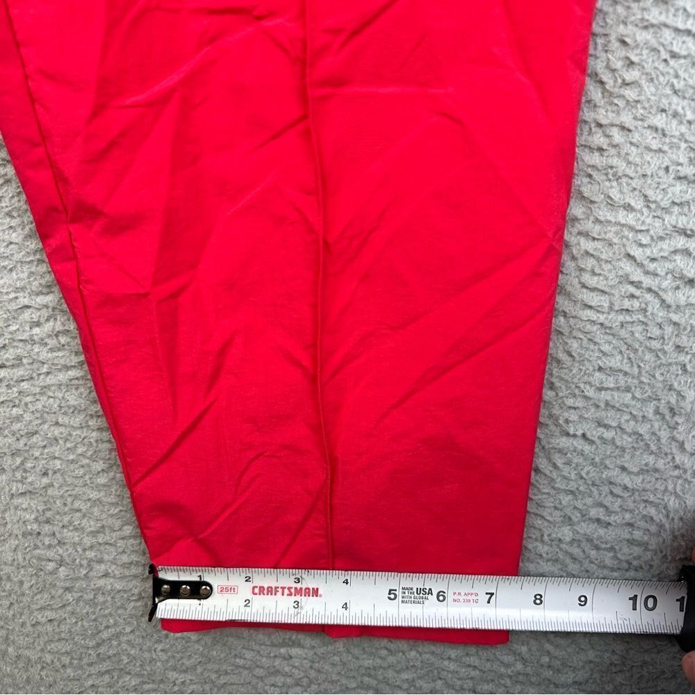 Mizuno Windbreaker Pants Adult Large Pink Swishy Drawstring Mesh Lined Nylon NEW - Picture 12 of 16